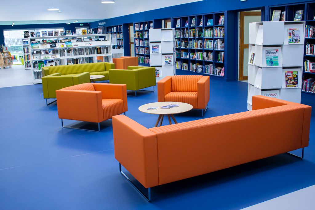 BOA Mobilier aménagement médiathèque espace détente