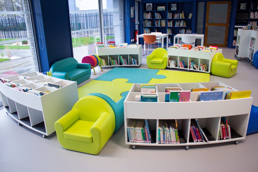 BOA Mobilier aménagement médiathèque espace détente