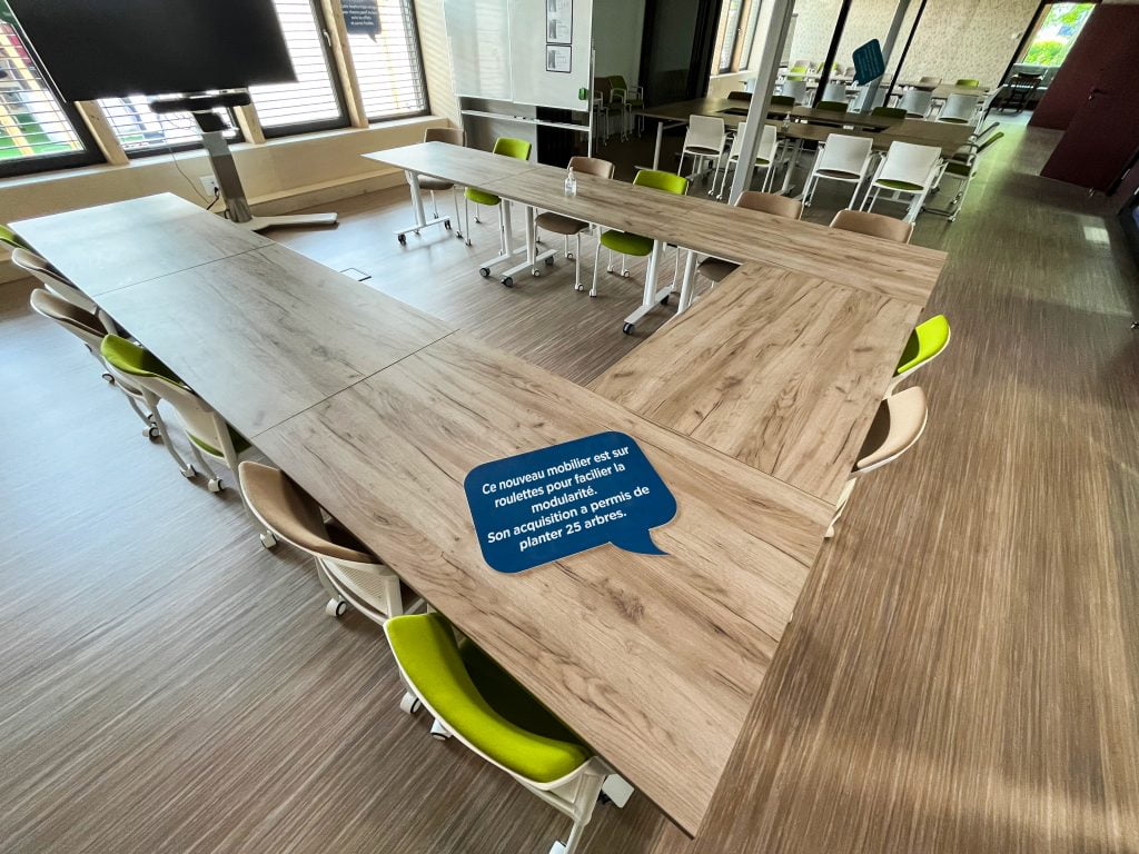 Aménagement espace de travail SERUE Ingénierie | BOA Mobilier