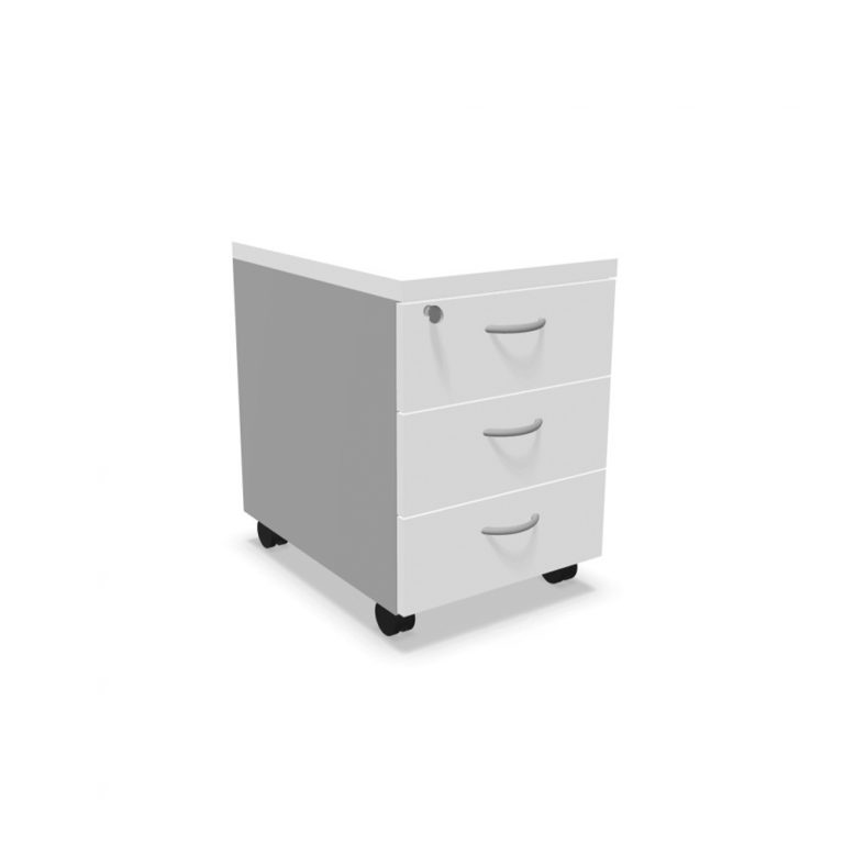 Caisson Ali Alu Blanc BOA Mobilier