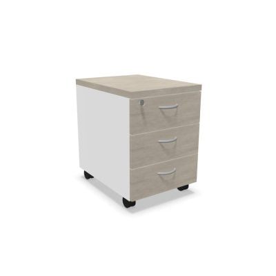 Caisson Ali Blanc Béton BOA Mobilier