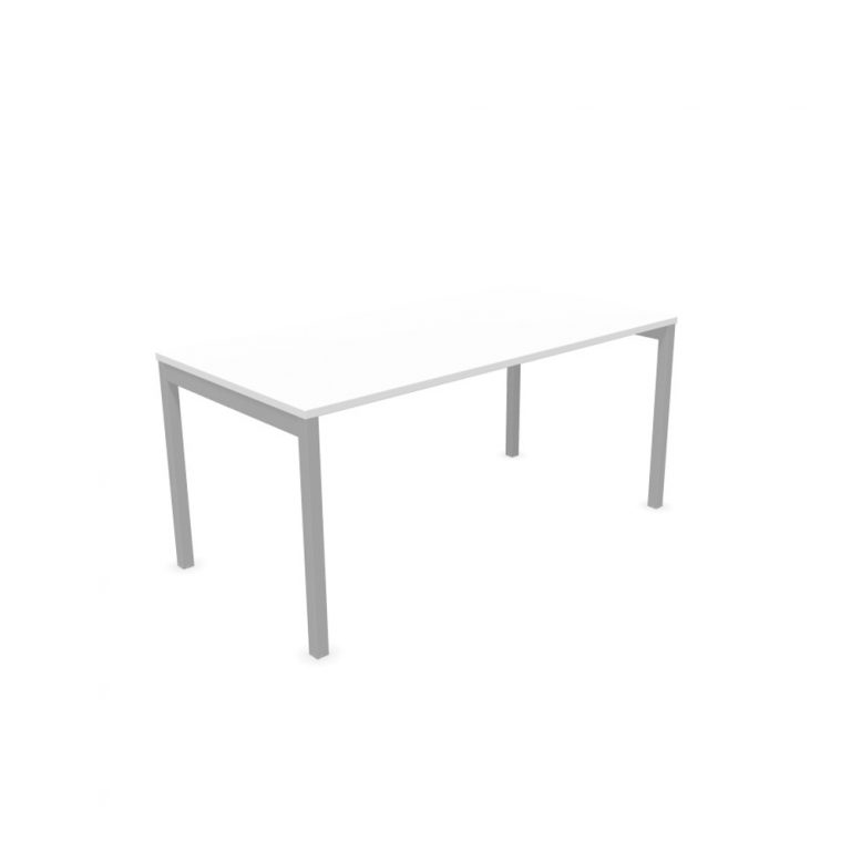 Bureau Ali Alu Blanc BOA Mobilier