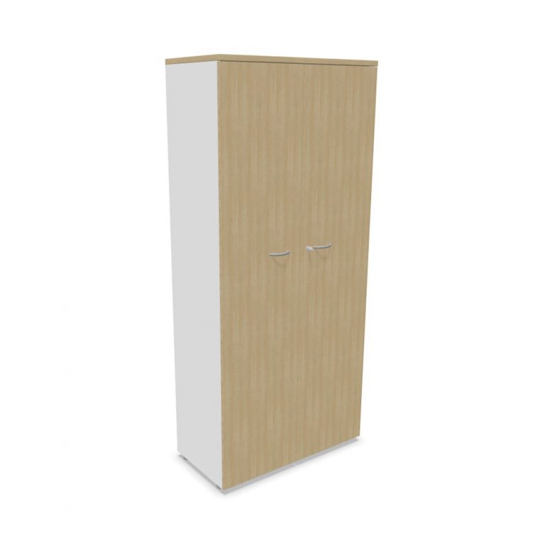 Armoire Ali Blanc Chêne BOA Mobilier