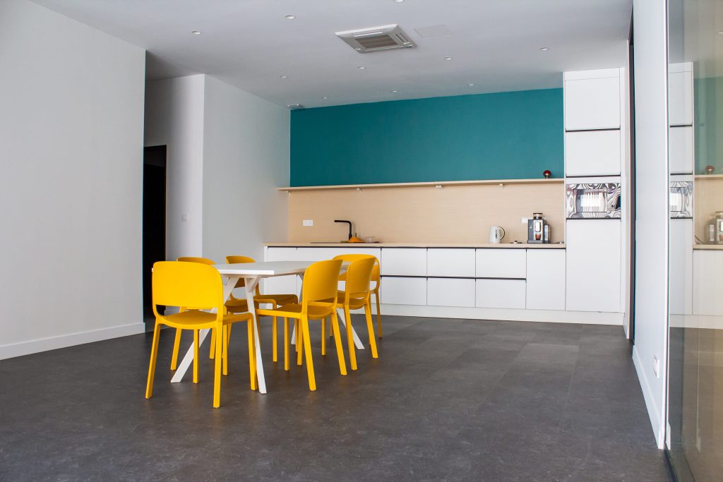 Aménagement espaces de travail Point Singulier BOA Mobilier