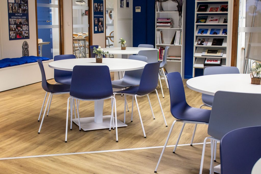Aménagement école de commerce ISG Lille BOA Mobilier