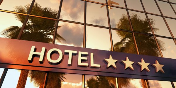 hotel sign with stars hotel sign with stars