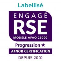 Labellisé Engagé RSE Modèle AFAQ 26000